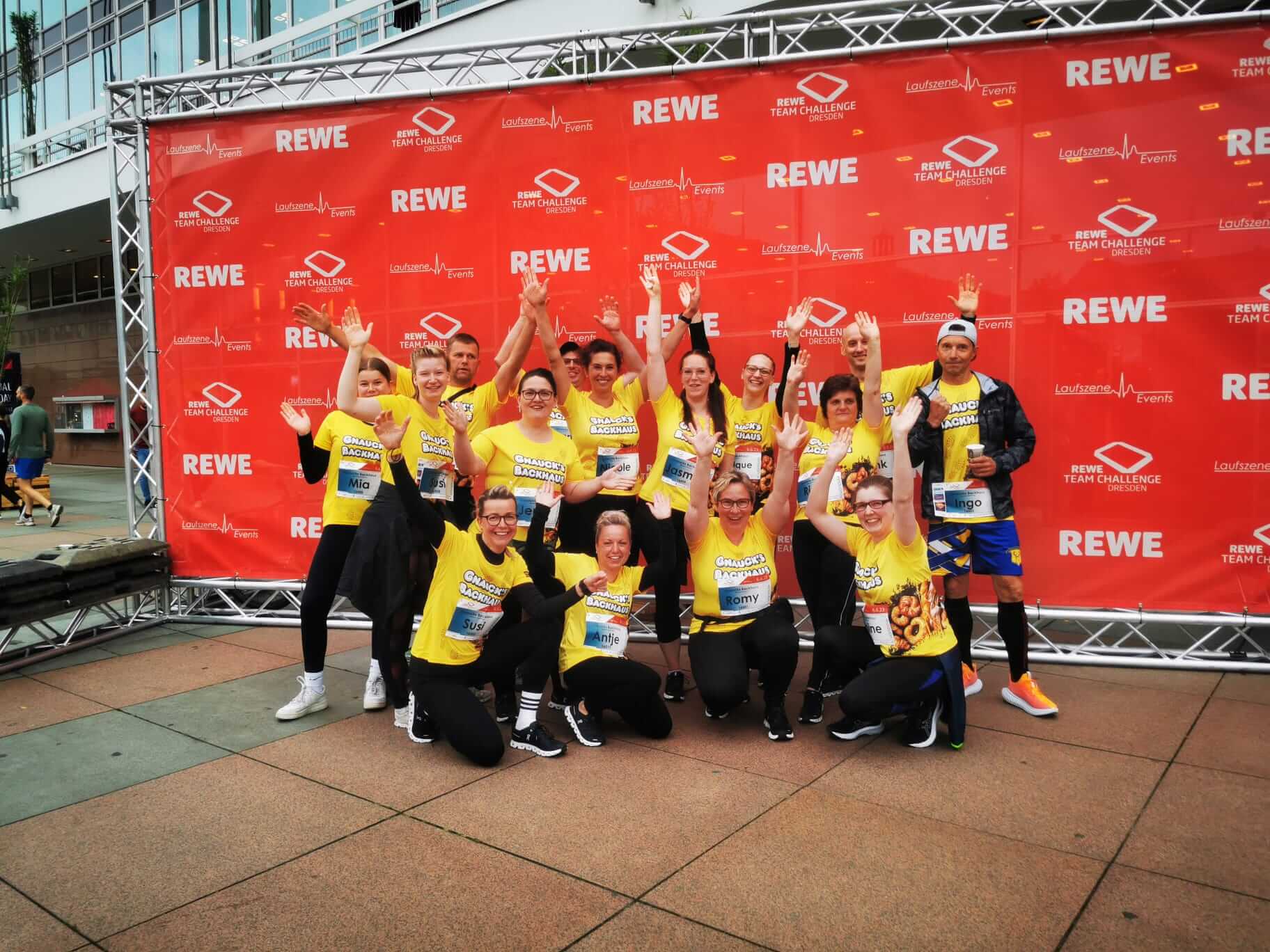 Teilnahme an der REWE Teamchallenge 2023 – Gnaucks Backhaus